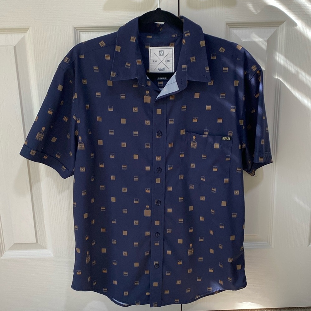 RSVLTS TUMBLERS - SS BUTTON DOWN - MEDIUM -